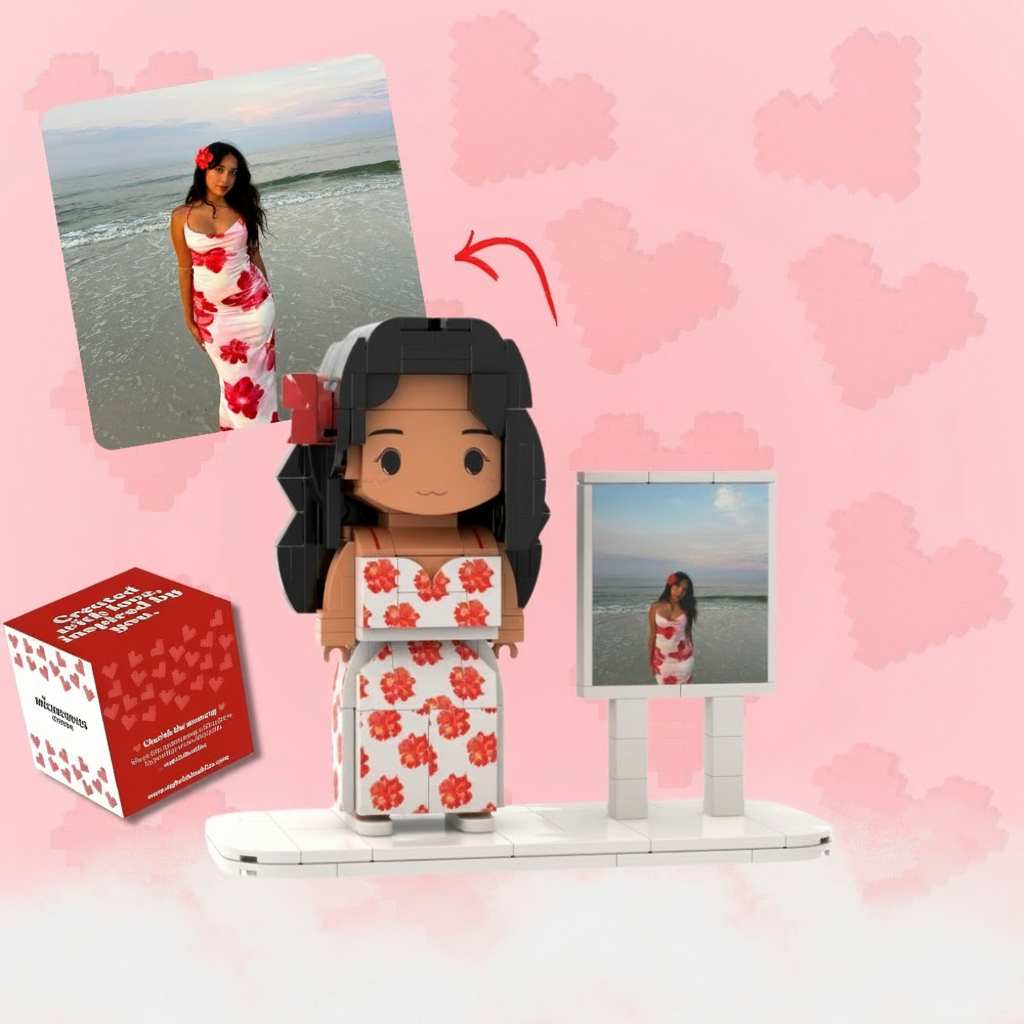 1 Person Custom Brick Figure