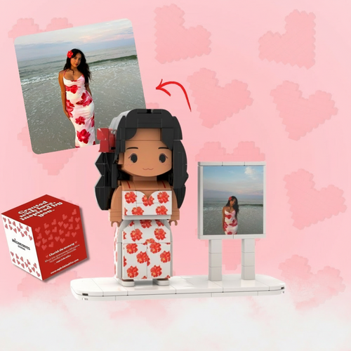 1 Person Custom Brick Figure