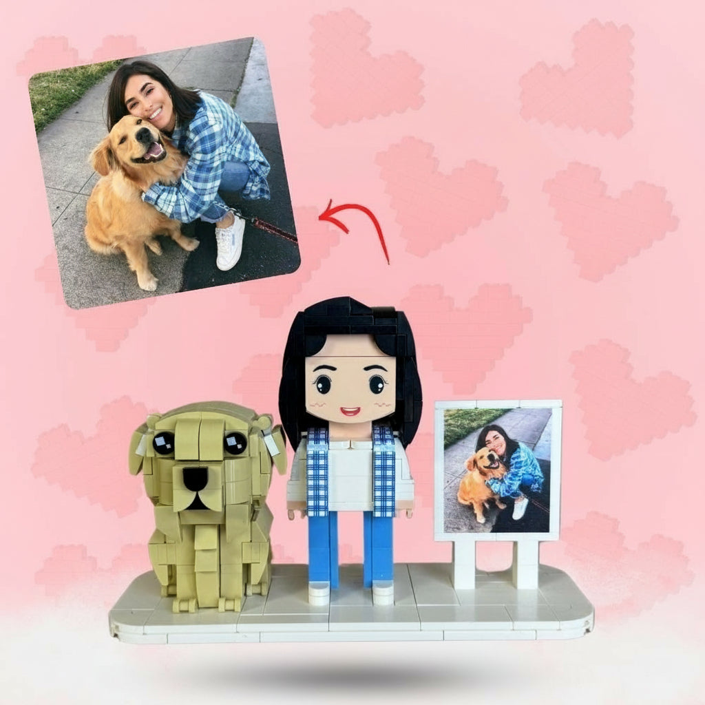 Custom Brick Figures Lifestyle