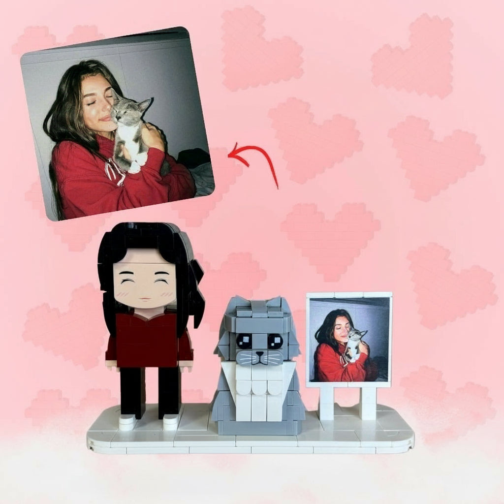 Custom Brick Figures Gift